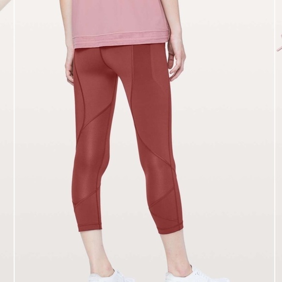 Lululemon Pace Rival Crop *22" in Savannah - Picture 4 of 14